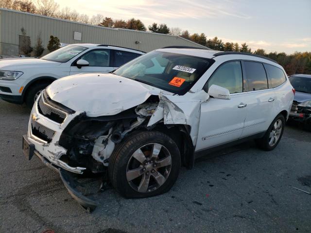 1GNEV33D59S108159 - 2009 CHEVROLET TRAVERSE LTZ WHITE photo 1