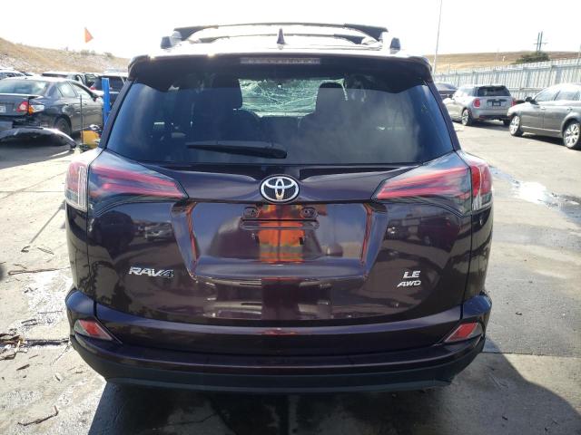 2T3BFREV8GW470749 - 2016 TOYOTA RAV4 LE PURPLE photo 6