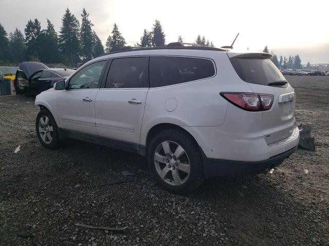 1GNKVJKD5GJ327330 - 2016 CHEVROLET TRAVERSE LTZ WHITE photo 2