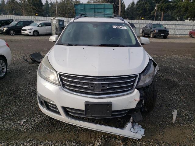 1GNKVJKD5GJ327330 - 2016 CHEVROLET TRAVERSE LTZ WHITE photo 5