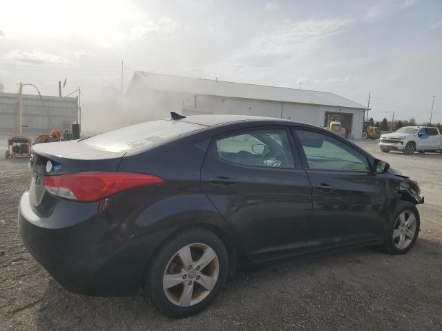 KMHDH4AE0DU915971 - 2013 HYUNDAI ELANTRA GLS BLACK photo 3