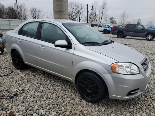 KL1TD5DE1BB217530 - 2011 CHEVROLET AVEO LS Gümüş foto 4