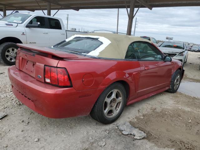 1FAFP44401F150849 - 2001 FORD MUSTANG RED photo 3