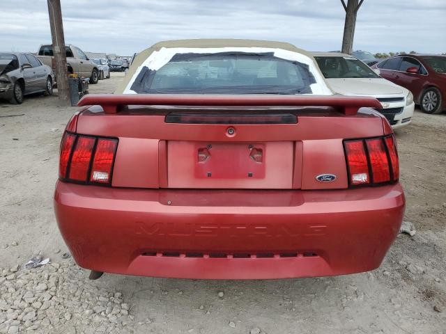 1FAFP44401F150849 - 2001 FORD MUSTANG RED photo 6