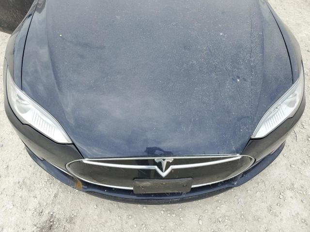 5YJSA1H24EFP65190 - 2014 TESLA MODEL S BLUE photo 11