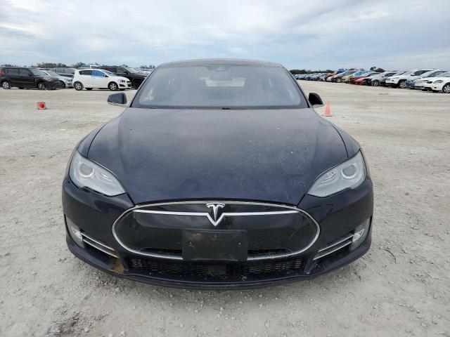 5YJSA1H24EFP65190 - 2014 TESLA MODEL S BLUE photo 5