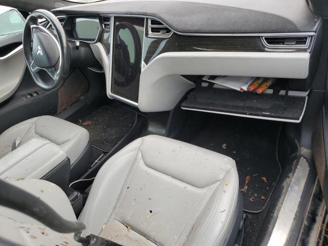 5YJSA1H24EFP65190 - 2014 TESLA MODEL S BLUE photo 8