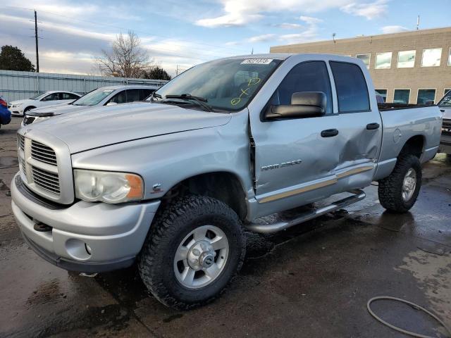 3D3KU28CX4G153128 - 2004 DODGE RAM 2500 ST SILVER photo 1