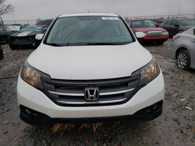 5J6RM4H59EL009556 - 2014 HONDA CR-V EX WHITE photo 5