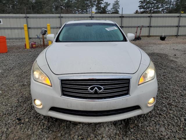 JN1BY1AP6CM333127 - 2012 INFINITI M37 WHITE photo 5