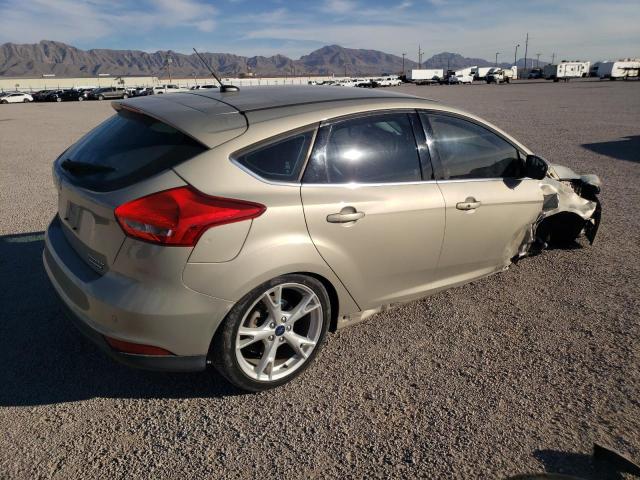 1FADP3N27FL305839 - 2015 FORD FOCUS TITANIUM GOLD photo 3