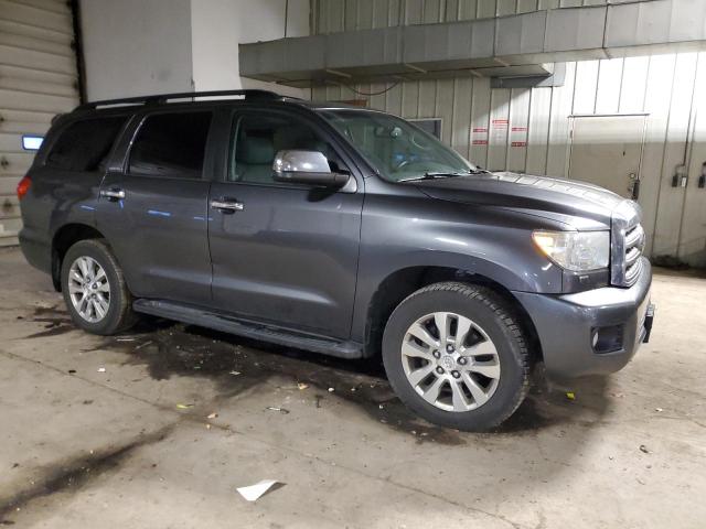 5TDJW5G17DS081578 - 2013 TOYOTA SEQUOIA LIMITED GRAY photo 4