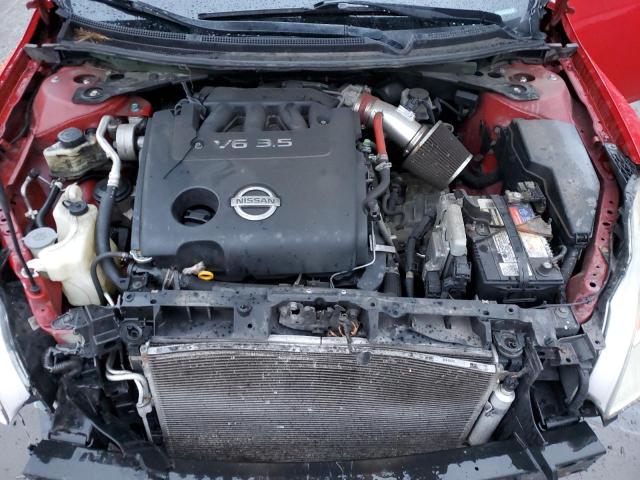 1N4BL24E49C121830 - 2009 NISSAN ALTIMA 3.5SE RED photo 11