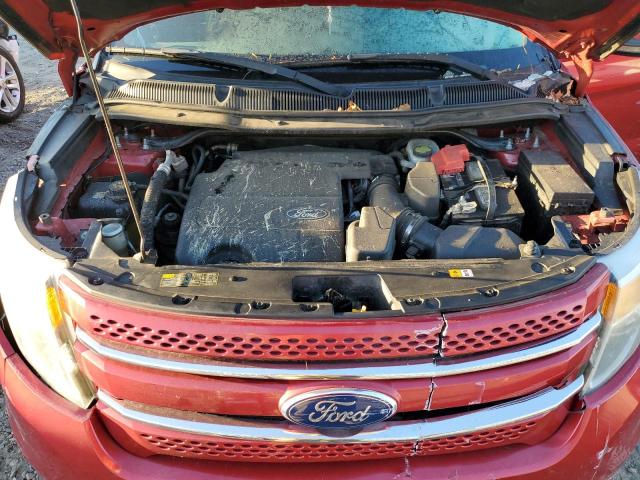 1FMHK7F8XBGA63499 - 2011 FORD EXPLORER LIMITED RED photo 12