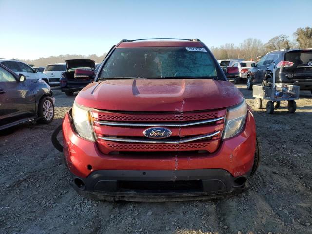 1FMHK7F8XBGA63499 - 2011 FORD EXPLORER LIMITED RED photo 5