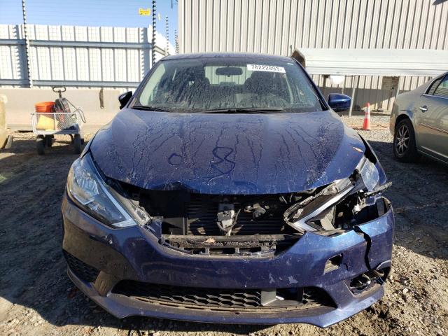 3N1AB7AP5KY223889 - 2019 NISSAN SENTRA S BLUE photo 5