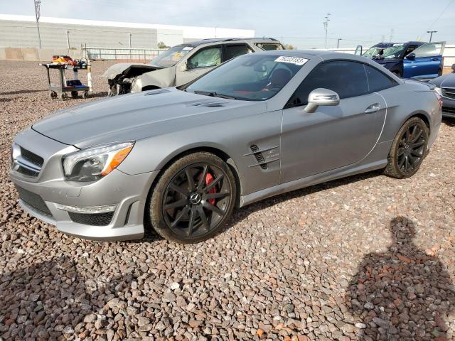 WDDJK7EA1EF026450 - 2014 MERCEDES-BENZ SL 63 AMG SILVER photo 1