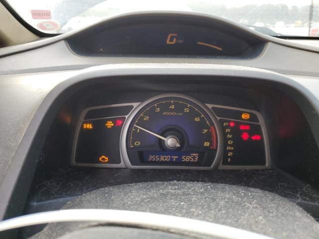 1HGFA16536L029291 - 2006 HONDA CIVIC LX BLUE photo 9