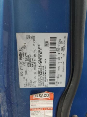 1FMEU5BE4AUA34500 - 2010 FORD EXPLORER S XLT BLUE photo 13