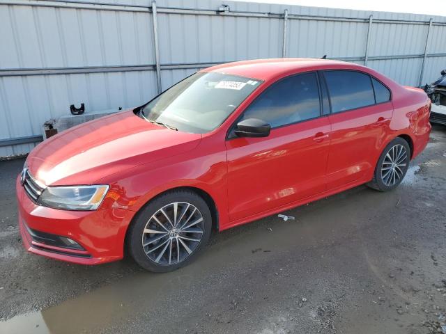 3VWD17AJ0FM220949 - 2015 VOLKSWAGEN JETTA SE RED photo 1