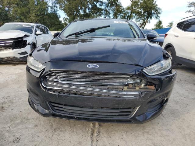 3FA6P0H73GR211278 - 2016 FORD FUSION SE BLACK photo 5