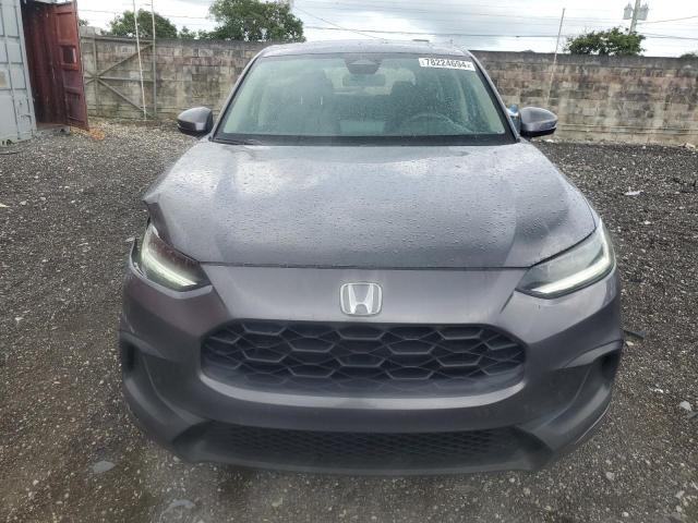 3CZRZ1H39PM732579 - 2023 HONDA HR-V LX GRAY photo 5