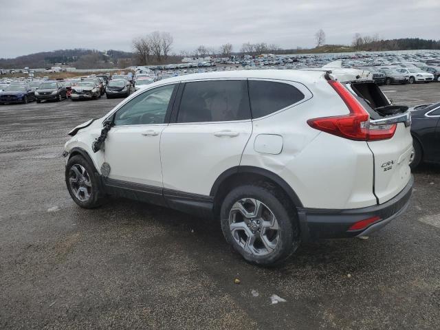 2HKRW2H59JH609710 - 2018 HONDA CR-V EX WHITE photo 2