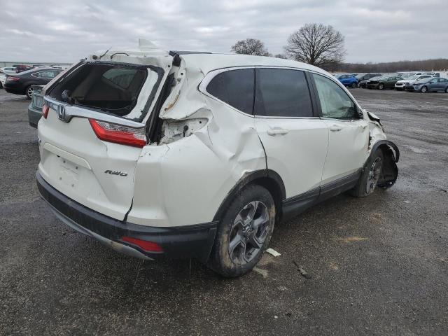 2HKRW2H59JH609710 - 2018 HONDA CR-V EX WHITE photo 3