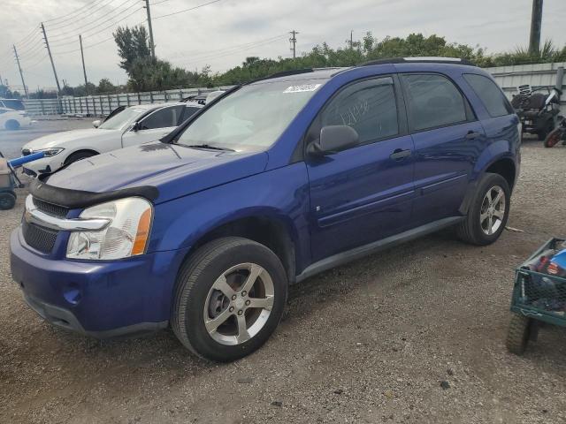 2CNDL13F076070562 - 2007 CHEVROLET EQUINOX LS BLUE photo 1