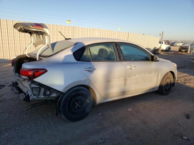 3KPA24AD0LE275144 - 2020 KIA RIO LX SILVER photo 3