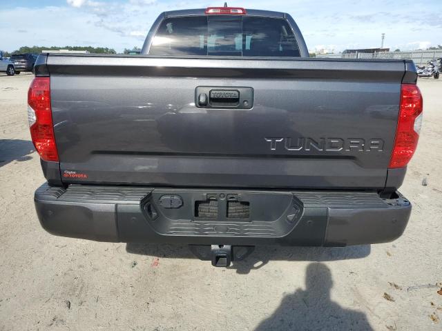 5TFRY5F10MX290623 - 2021 TOYOTA TUNDRA DOUBLE CAB SR/SR5 CHARCOAL photo 6