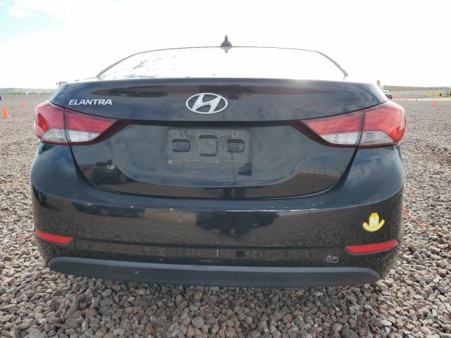 KMHDH4AE9GU618802 - 2016 HYUNDAI ELANTRA SE BLACK photo 6