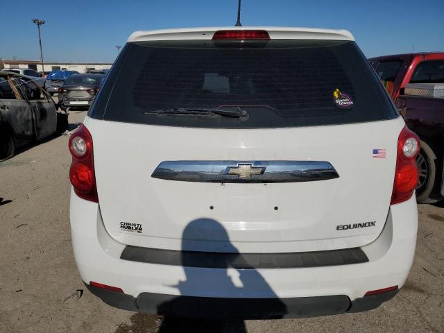 2GNALBEK3D1145889 - 2013 CHEVROLET EQUINOX LS WHITE photo 6