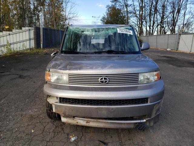 JTLKT334664041691 - 2006 TOYOTA SCION XB SILVER photo 5