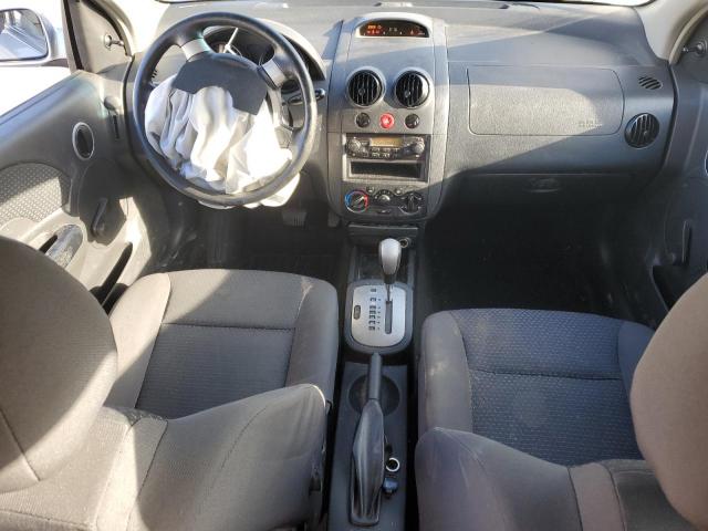 KL1TD666X8B071777 - 2008 CHEVROLET AVEO BASE Gümüş foto 8