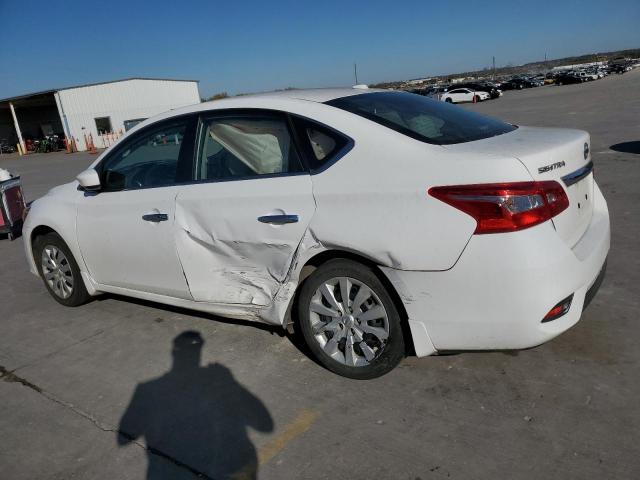 3N1AB7AP5GY227058 - 2016 NISSAN SENTRA S WHITE photo 2