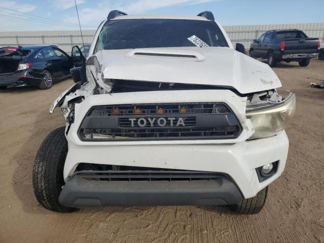 5TFJU4GN2DX047609 - 2013 TOYOTA TACOMA DOUBLE CAB PRERUNNER WHITE photo 5