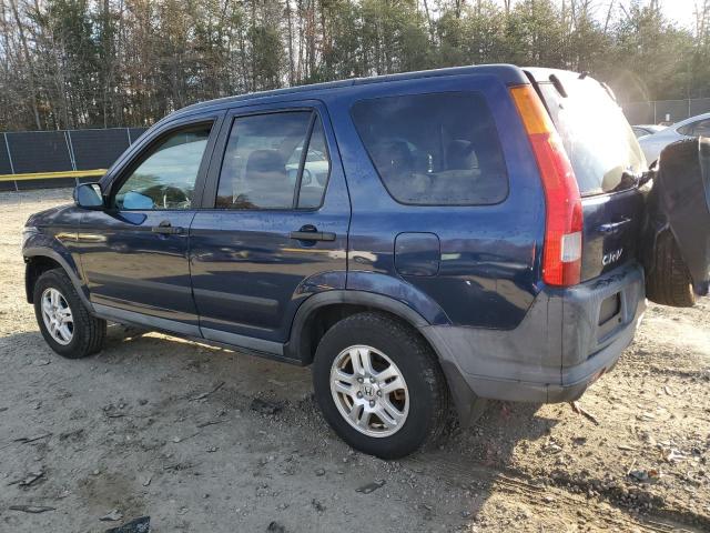 SHSRD78894U249637 - 2004 HONDA CR-V EX BLUE photo 2