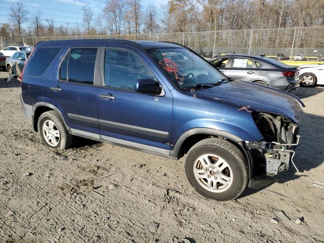 SHSRD78894U249637 - 2004 HONDA CR-V EX BLUE photo 4