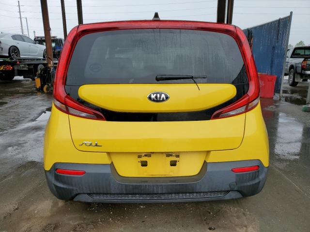 KNDJ23AU5L7116470 - 2020 KIA SOUL LX YELLOW photo 6