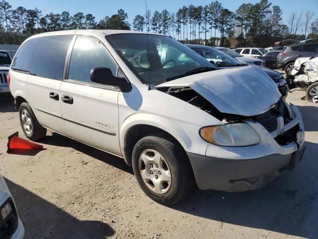 1B4GP25B91B170165 - 2001 DODGE CARAVAN SE WHITE photo 4