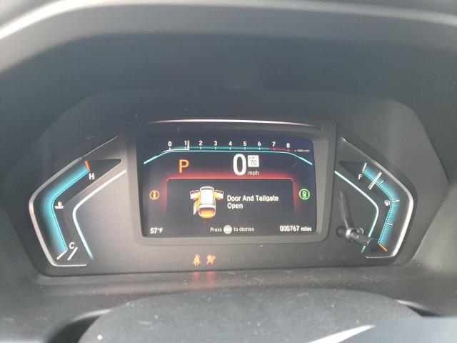 5FNRL6H92PB046543 - 2023 HONDA ODYSSEY ELITE Bleu photo 9