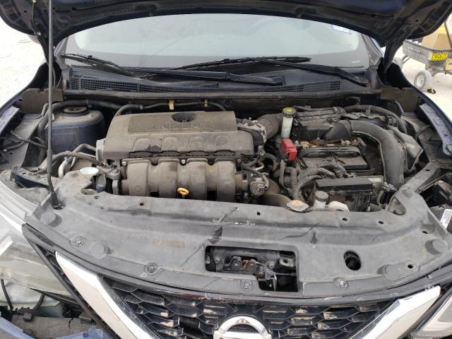 3N1AB7AP1JY222088 - 2018 NISSAN SENTRA S BLUE photo 11