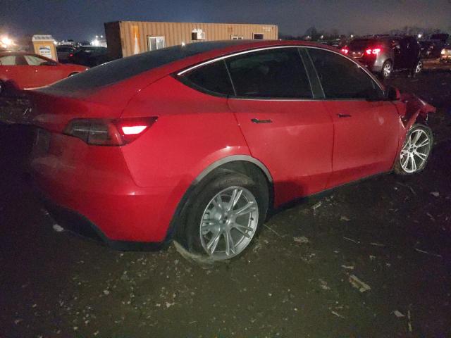 7SAYGAEE7PF798231 - 2023 TESLA MODEL Y RED photo 3