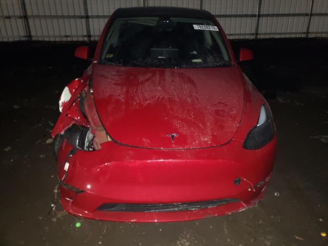 7SAYGAEE7PF798231 - 2023 TESLA MODEL Y RED photo 5