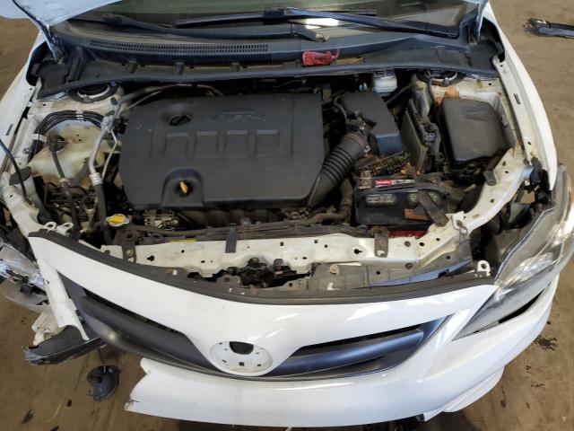 2T1BU4EEXBC663514 - 2011 TOYOTA COROLLA BASE WHITE photo 11