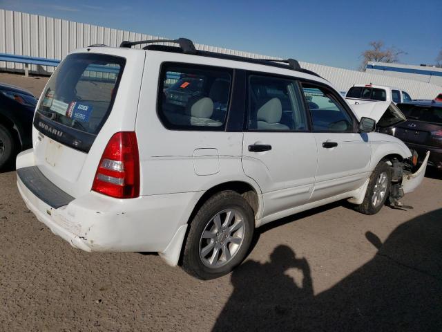 JF1SG65635H725398 - 2005 SUBARU FORESTER 2.5XS თეთრი ფოტო 3