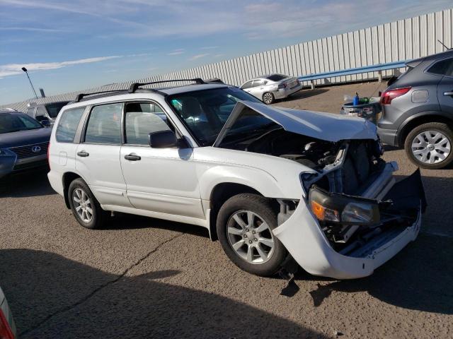 JF1SG65635H725398 - 2005 SUBARU FORESTER 2.5XS თეთრი ფოტო 4