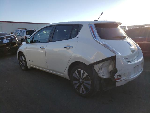 1N4AZ0CP9DC412771 - 2013 NISSAN LEAF S WHITE photo 2