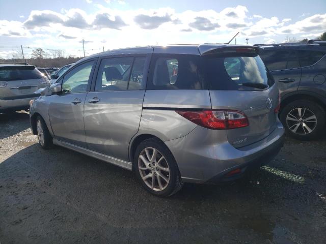 JM1CW2CL7C0121142 - 2012 MAZDA 5 GRAY photo 2